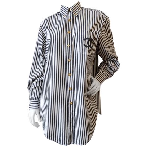 chanel button up men